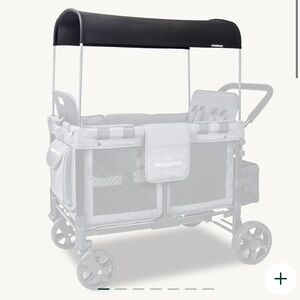 Wonderfold Black Canopy Fabric W4 Series Cover